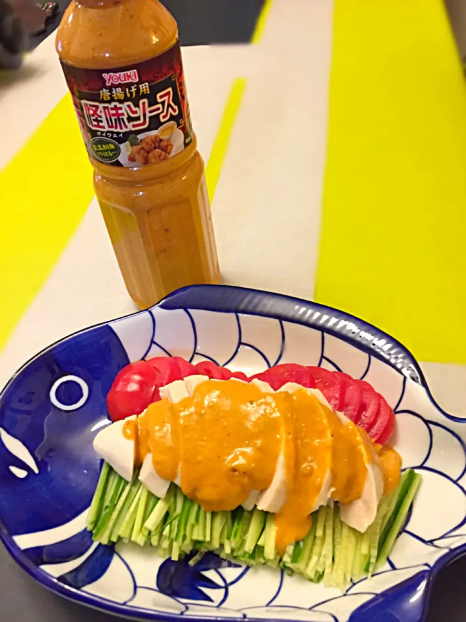 怪味ソースデビューさせましたわ🎊名前はアレだけど、味は当たり前のように美味しいモノでしたわ😋|にゃあ（芸名）さん