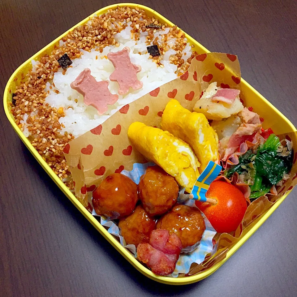 4/4 月曜日 お弁当🍱|palm👨‍❤️‍💋‍👨さん