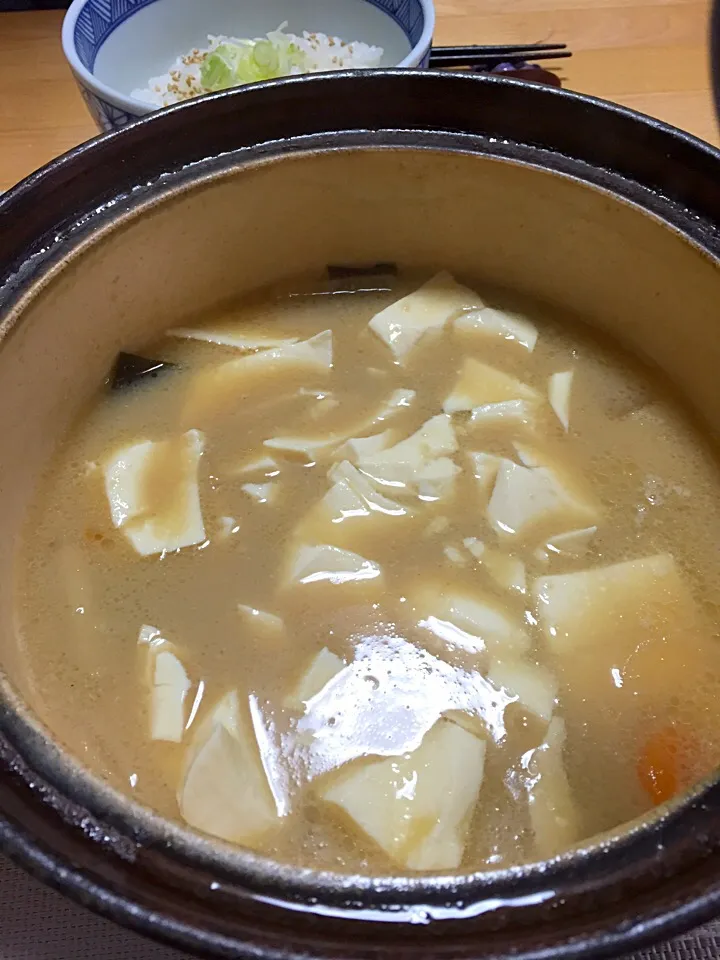 もつ煮込み豆腐|satoeさん