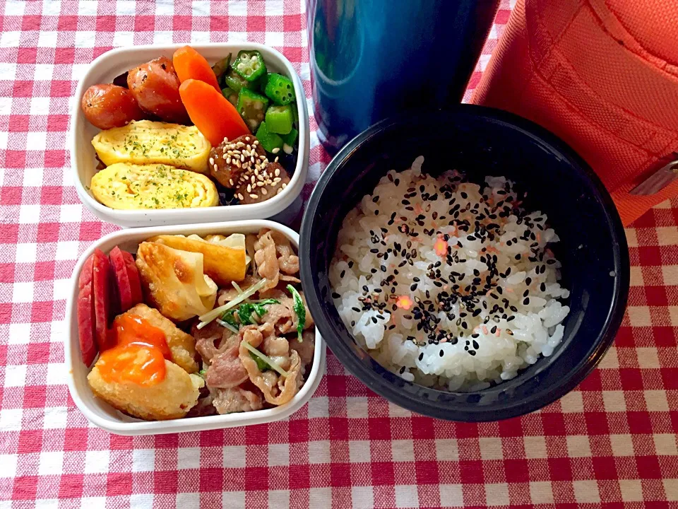 4月4日今日の次男弁当🍴🍱|あこさん