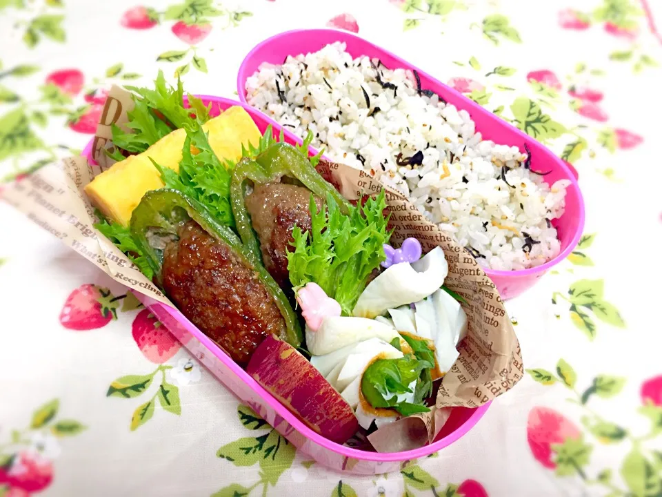 Snapdishの料理写真:JK祈のお弁当2016/4/4|よこたんさん