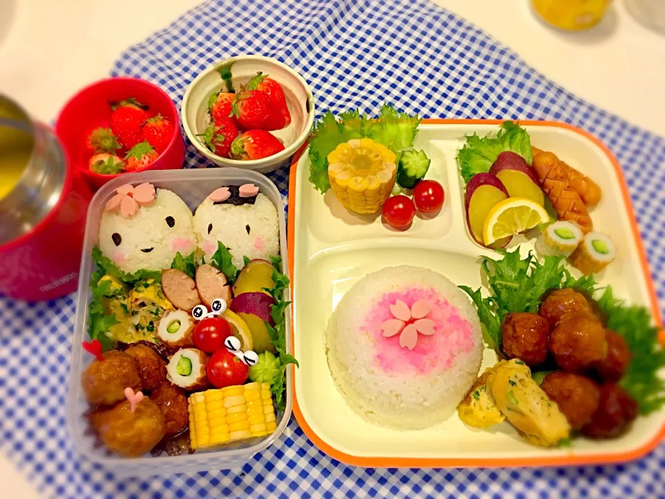 学童弁当🍀11日目＆置きランチ！|なかじー。さん