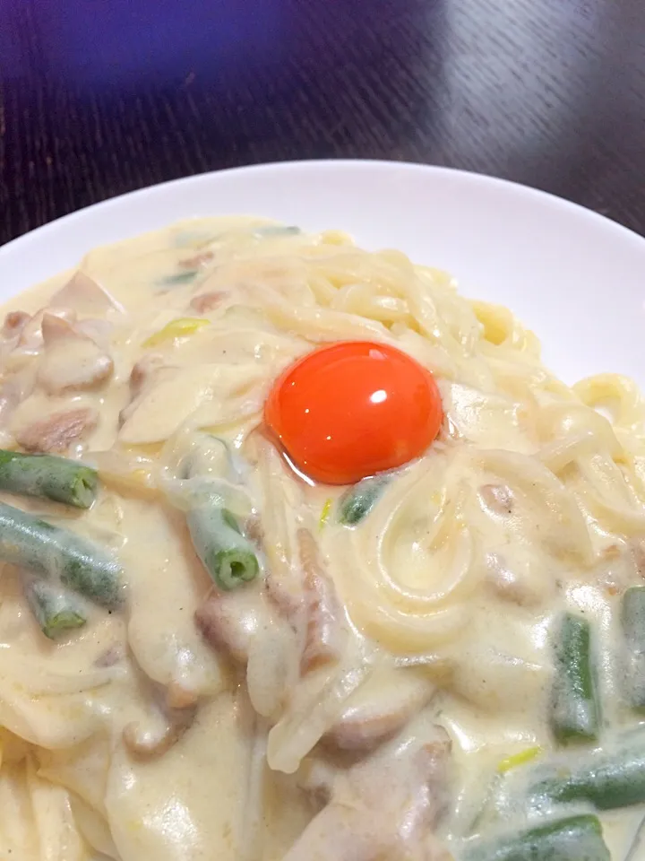 Snapdishの料理写真:カルボうどん💕|ともさん