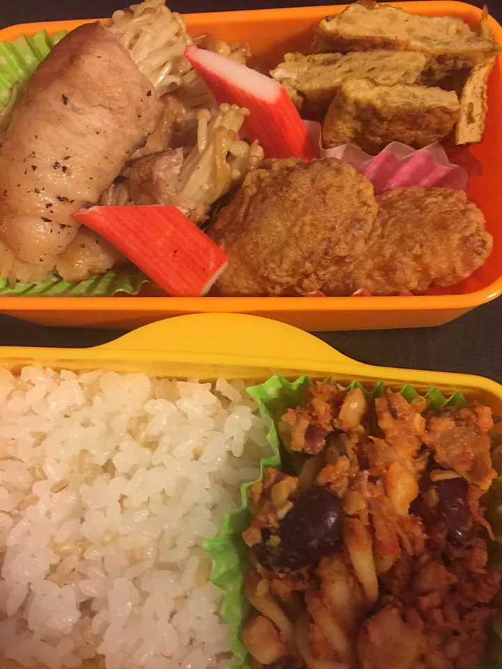 Snapdishの料理写真:今日のお弁当(備忘録)|Eiko Inoueさん