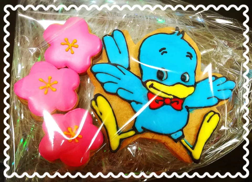 プレゼントしたいと思い、初めて作った うつして作るキャラクッキー🍪難しいよ〜T^T練習しよ〜٩(๑`^´๑)۶|ミーさん