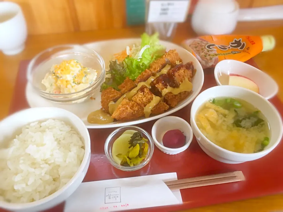 トンカツ定食|茶一郎さん