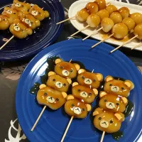 Snapdishの料理写真:リラックマのみたらし団子