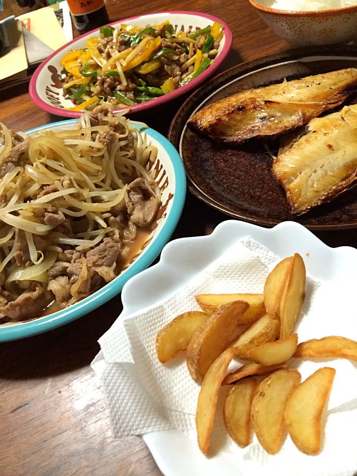 4/4の晩ご飯。|hiroさん