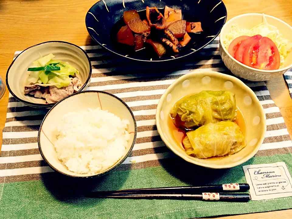 Snapdishの料理写真:＊和風ロールキャベツ☻ັ＊|ちょこあや＊*さん