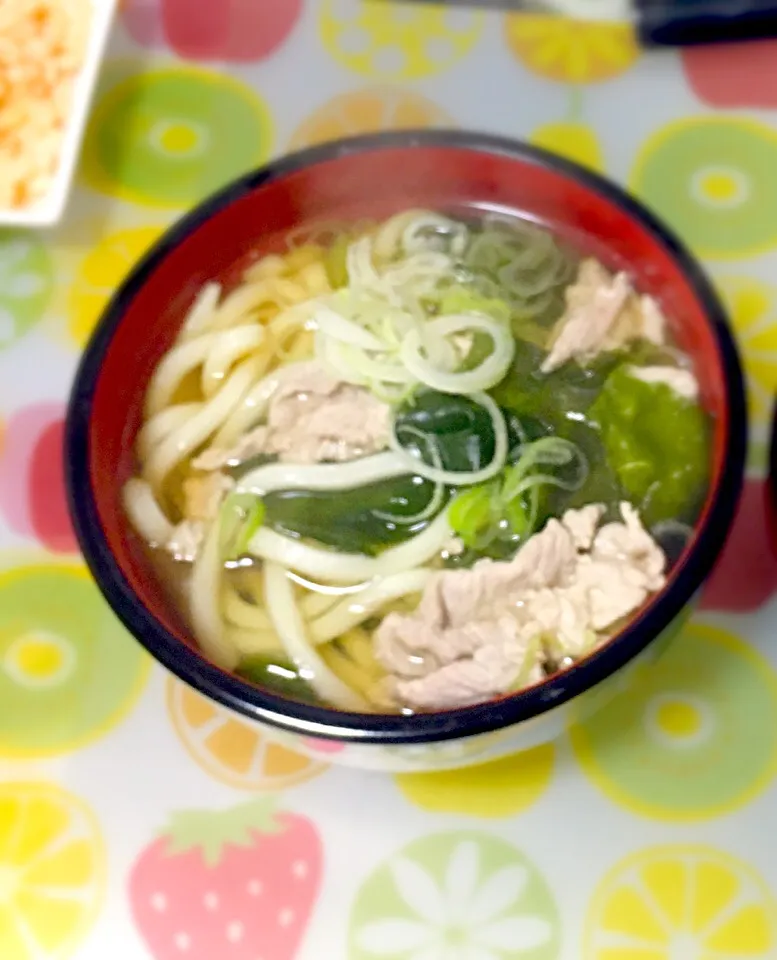 肉ワカメうどん|直樹さん