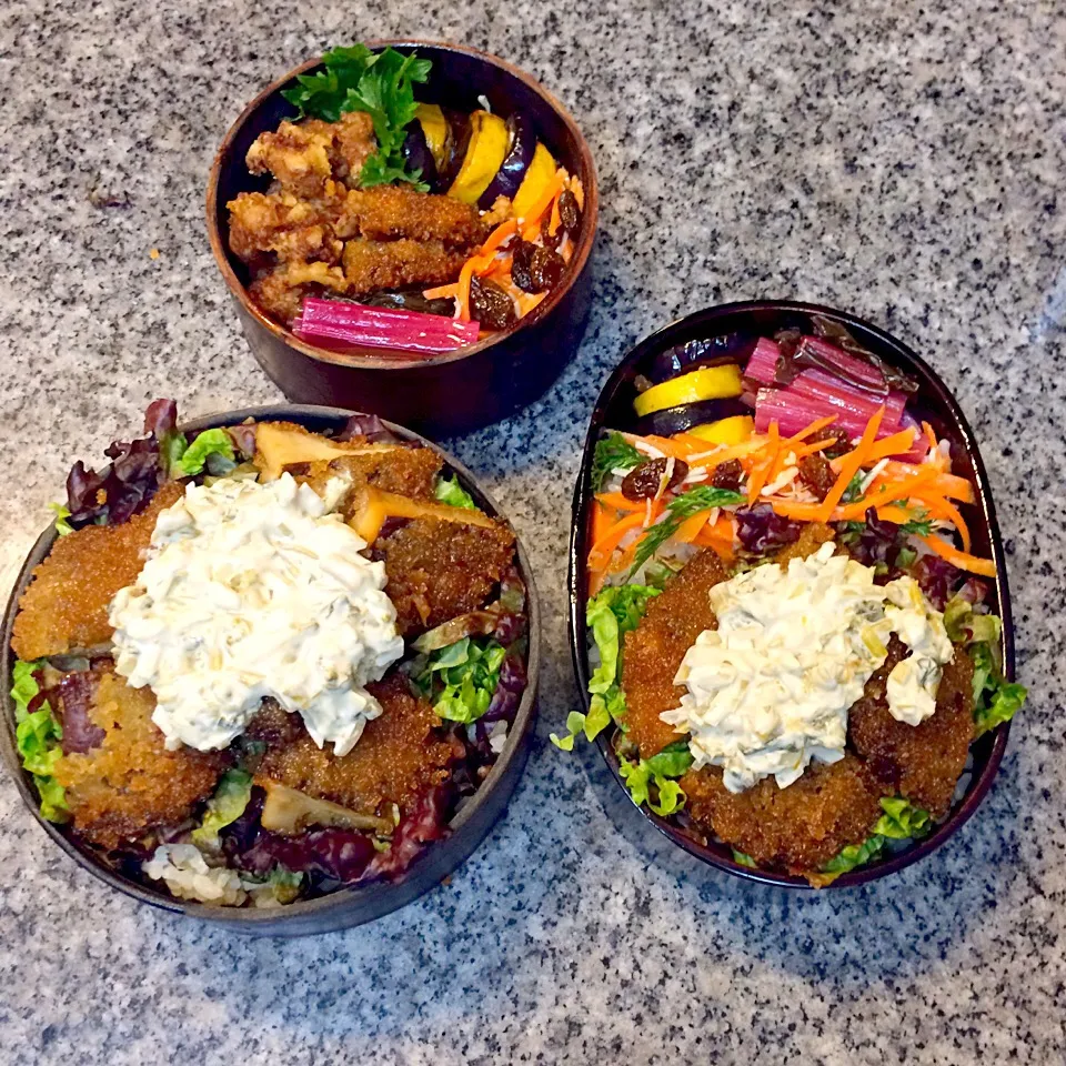 vegan弁当
椎茸フライのタルタル丼|makiko_aさん