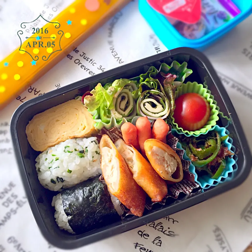 春休み学童おにぎり弁当|SYRさん