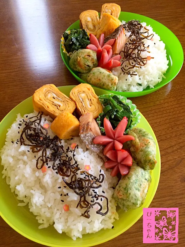 姉妹のお昼ご飯😊春休み最終日🌸|☆ぴ〜ちゃん☆さん