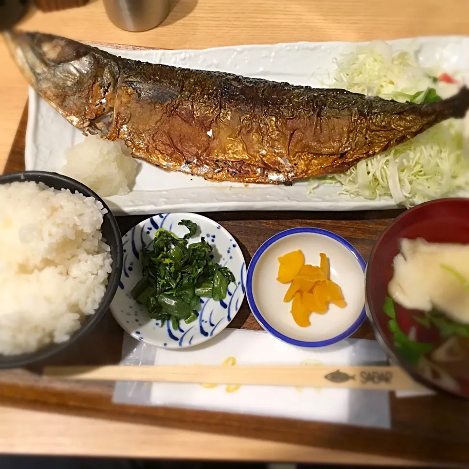とろさば塩焼き定食 @とろさば食堂|きっしーさん