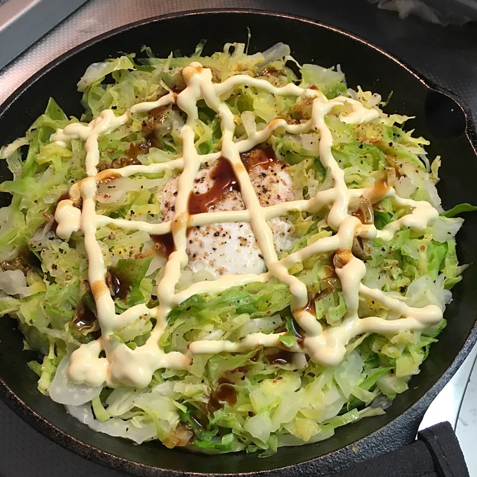 Snapdishの料理写真:新キャベツで巣ごもり♪|Jean Nobyさん