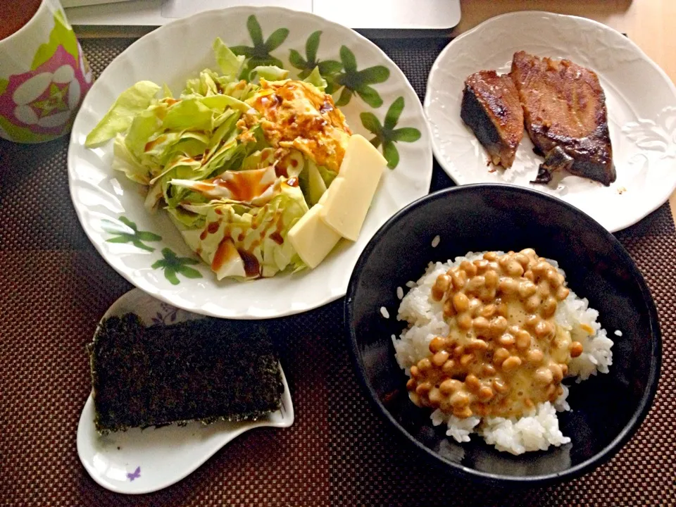 4月5日朝食兼昼食|ばぁさんさん