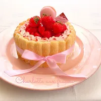 ♡いちごのシャルロット🍓♡