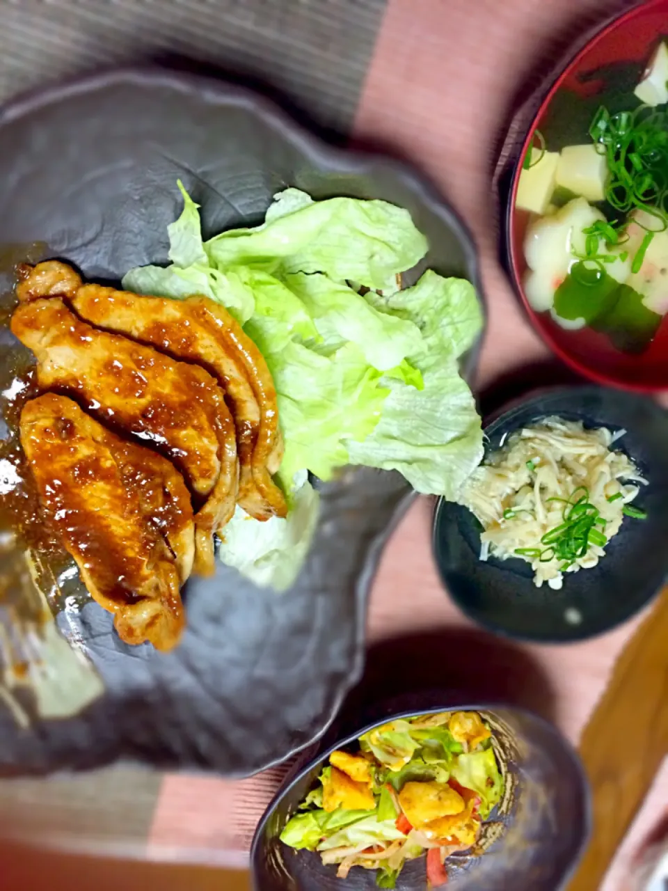 豚のニンニク味噌焼き|裕さん