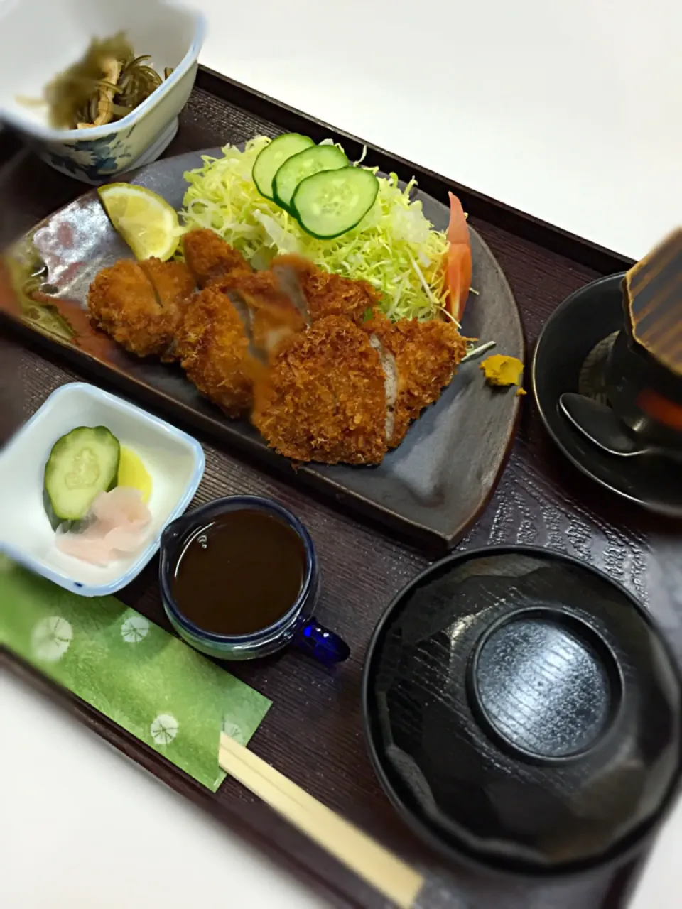 ヒレカツ御膳|料理長さん