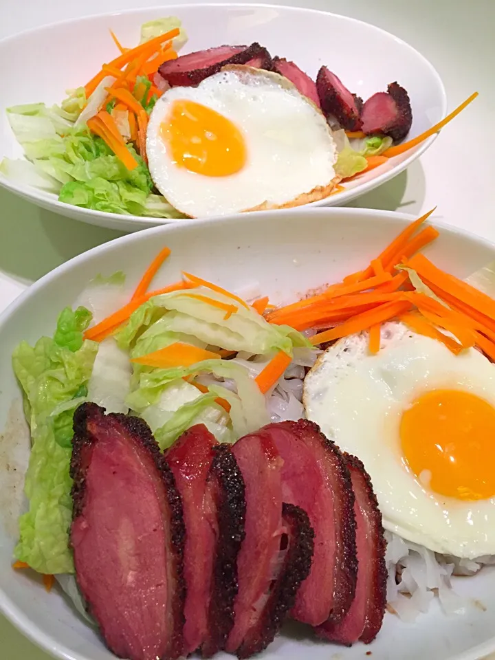 Fried rice noodle with smoked duck|sarahさん