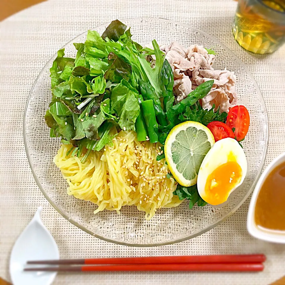 Snapdishの料理写真:冷やし中華はじめました🍜|むぎママさん