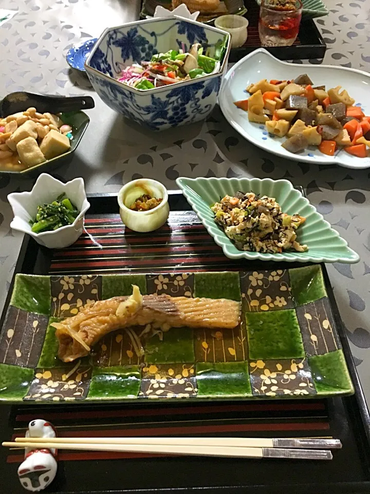 今日は和食！カスベの煮付け|直サーファーさん