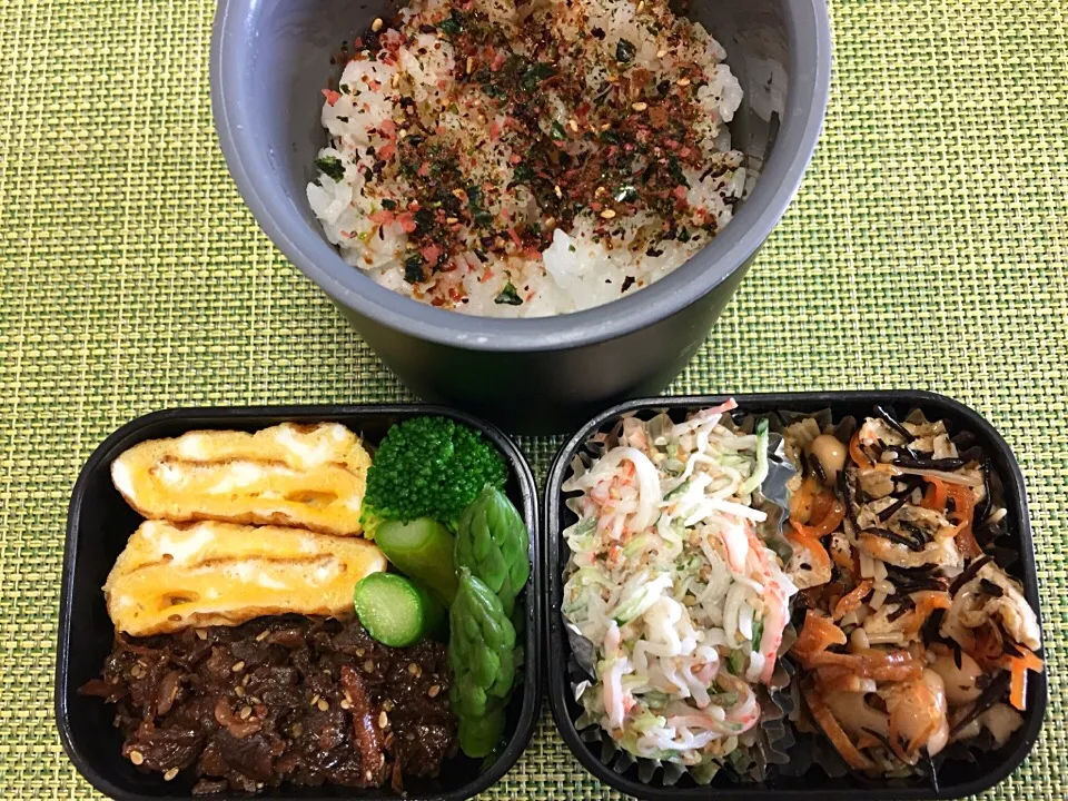 Snapdishの料理写真:2016年4月6日のお弁当|永島 恵さん