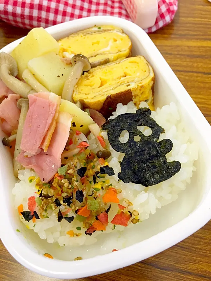 Snapdishの料理写真:クマ海苔弁当🐻|リナさん