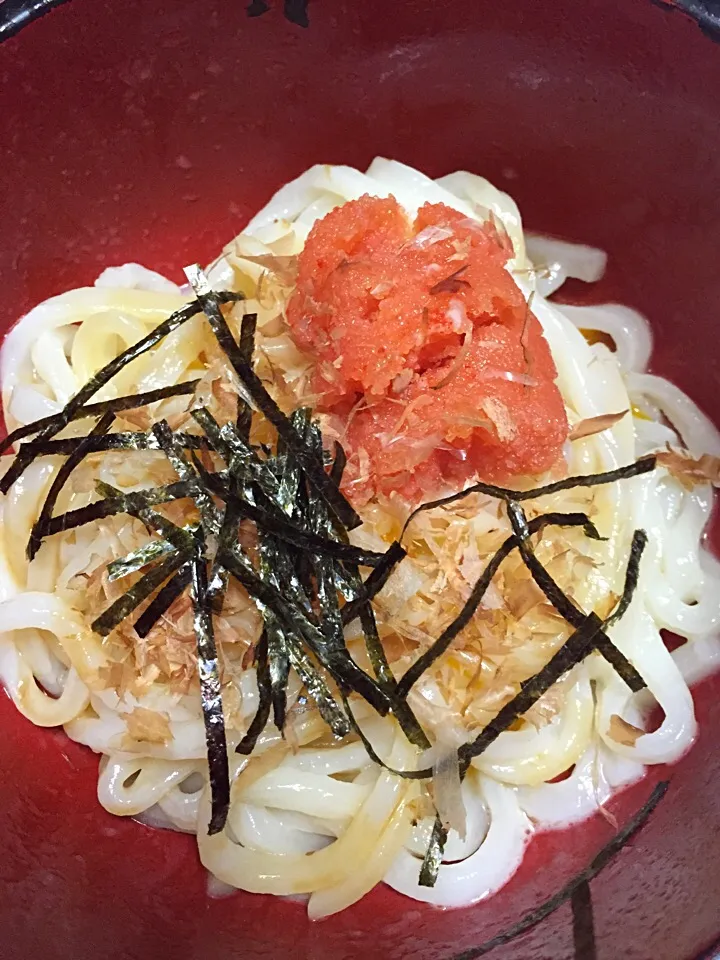 Snapdishの料理写真:#明太#バター#うどん|futuregirlさん