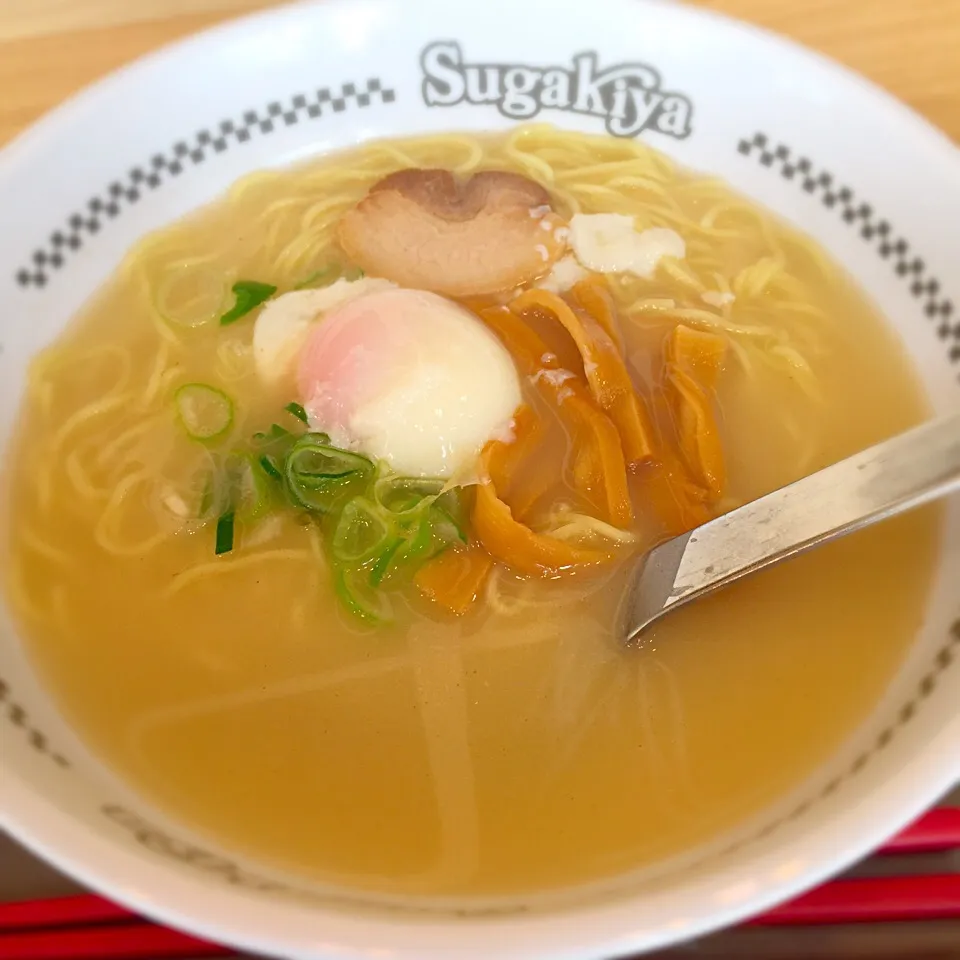 Snapdishの料理写真:20年ぶりに食べた、スガキヤのラーメン🍜 懐かしの味💕|きいこさん