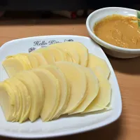 Snapdishの料理写真:筍のお刺身|ゆず屋さん