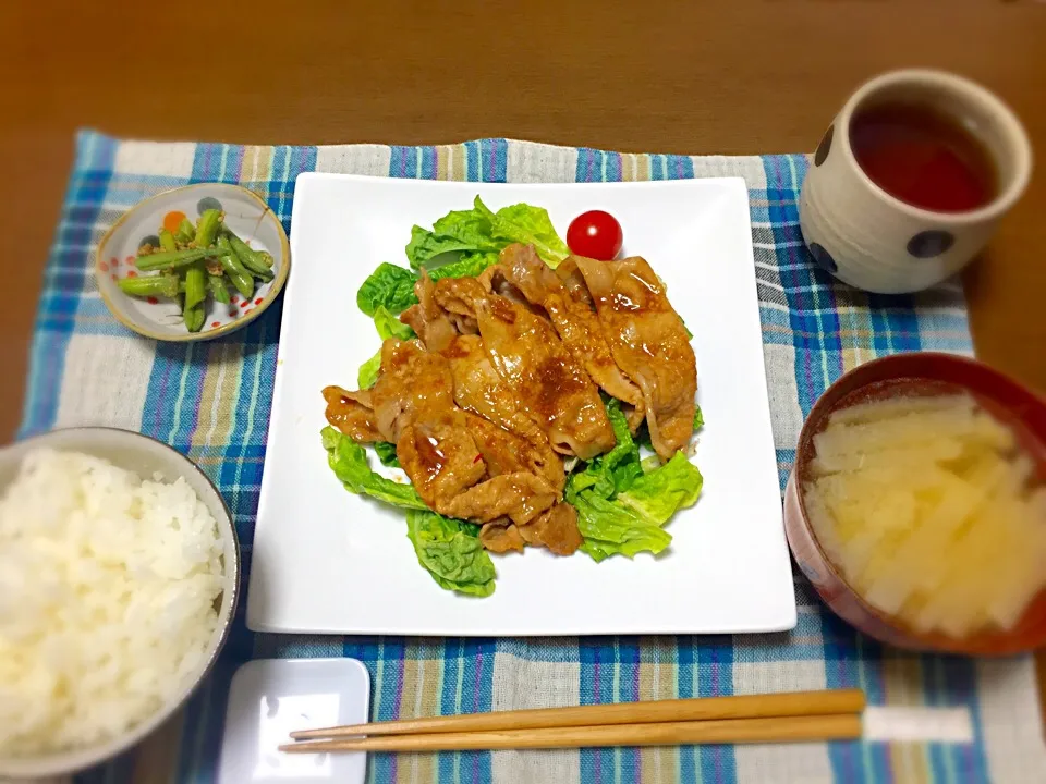 豚の生姜焼き|はなおさん