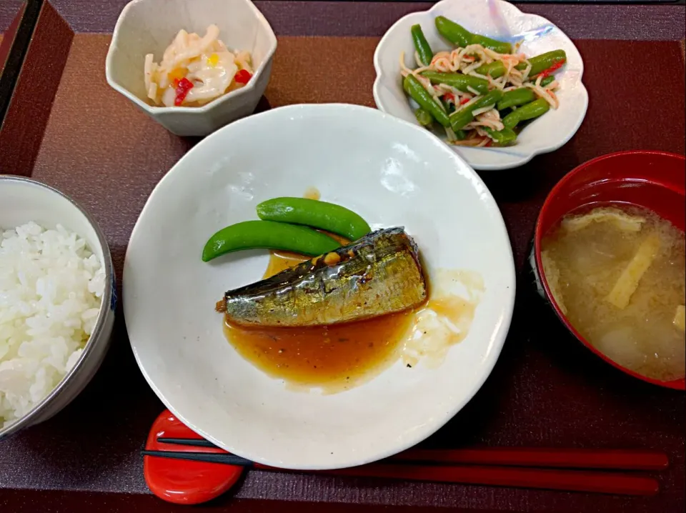 鰯の醤油煮定食|sakumaさん