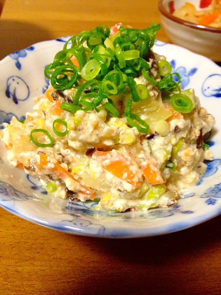 白菜と人参の白和え🎵ご飯が進みます😋|まいりさん