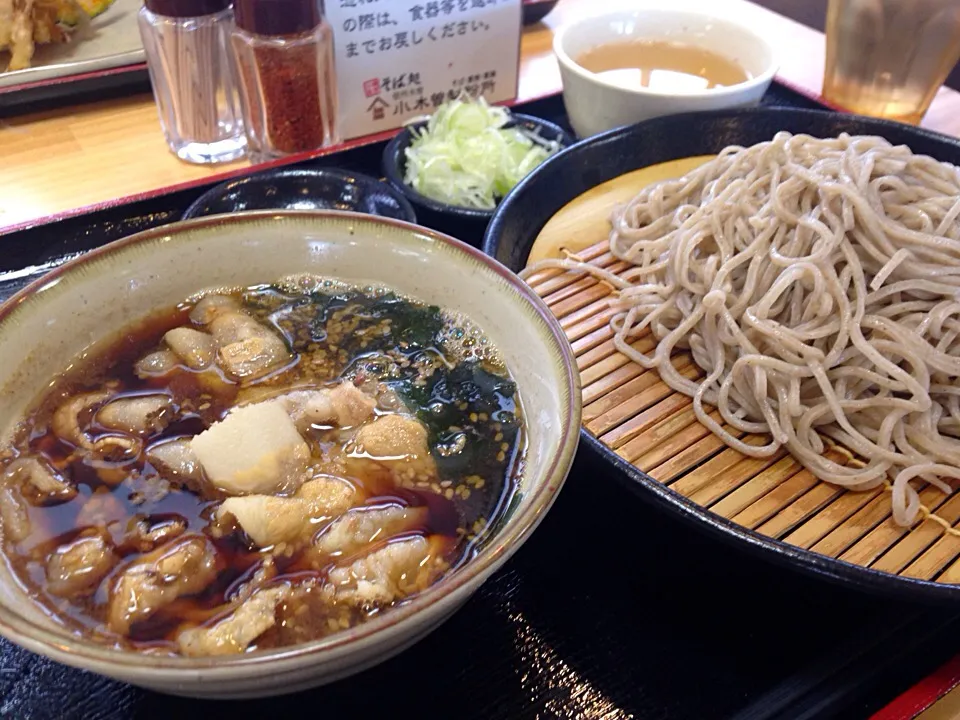 営業マンの昼ごはん 肉つけ汁そば|ぽんたさん