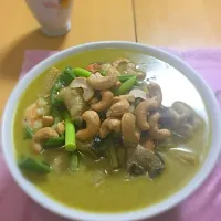 グリーンカレー麺。|harukiyoさん