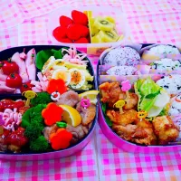 春のお花見お弁当♡|ひかりんさん