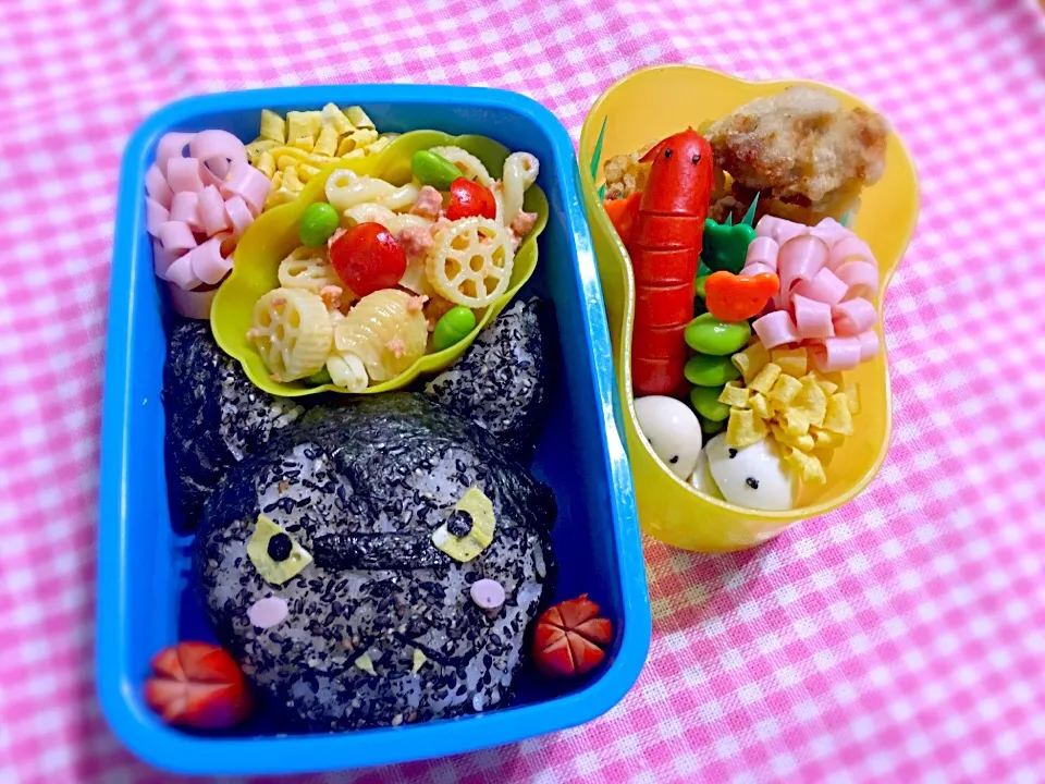 ダークニャン弁当|あきとんとんさん