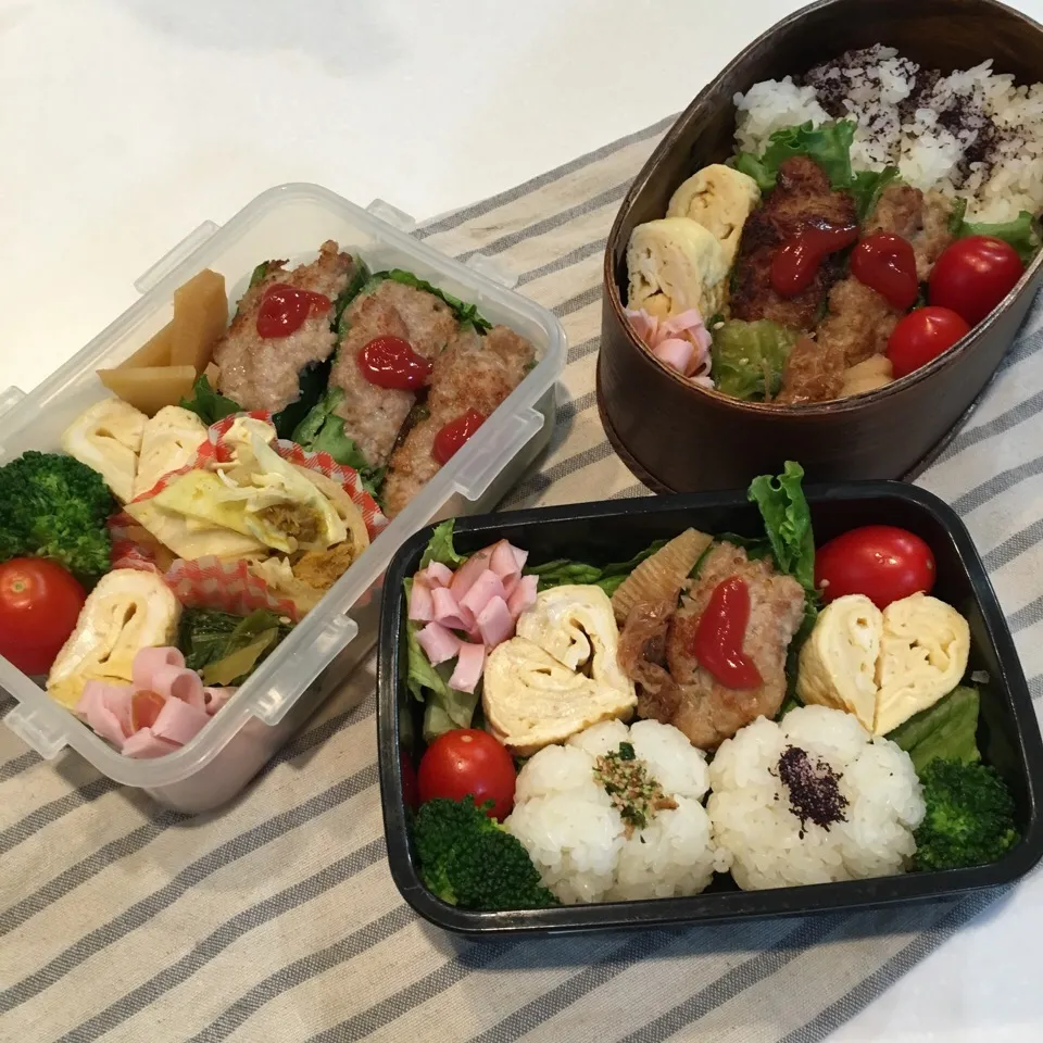 お花見できなかった弁当   〜簡単お花型おにぎり〜|やっこさん