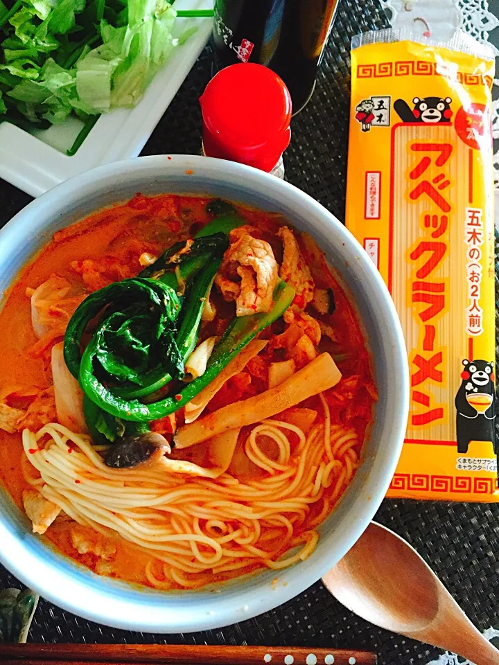 アベックラーメンで坦々麺風！|Tina Tomoko😋さん