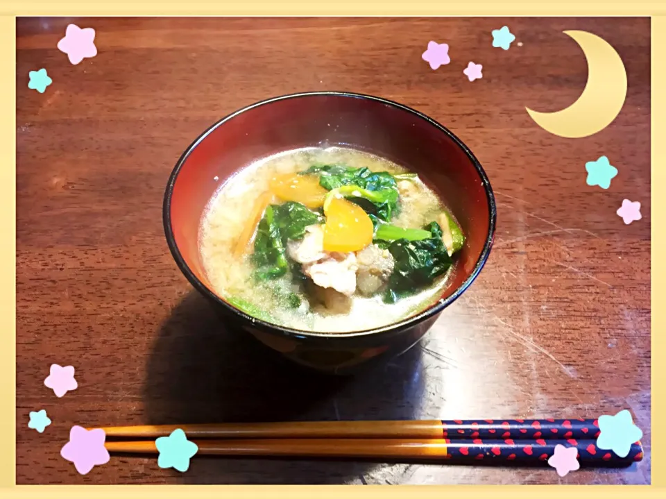 Snapdishの料理写真:豚汁🍁💖🍀|Etsukoさん