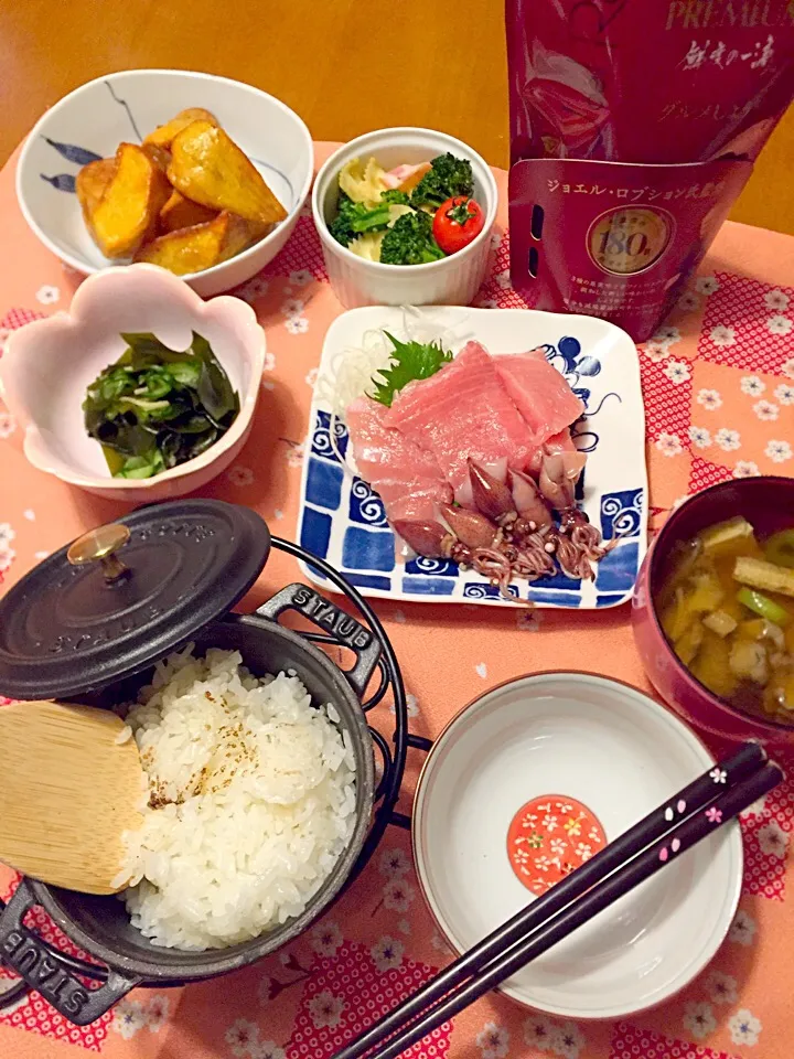 Snapdishの料理写真:STAUBでごはん🎵|Miki (^_−)−☆さん