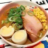 Miso ramen noodles|elaine joy kimuraさん