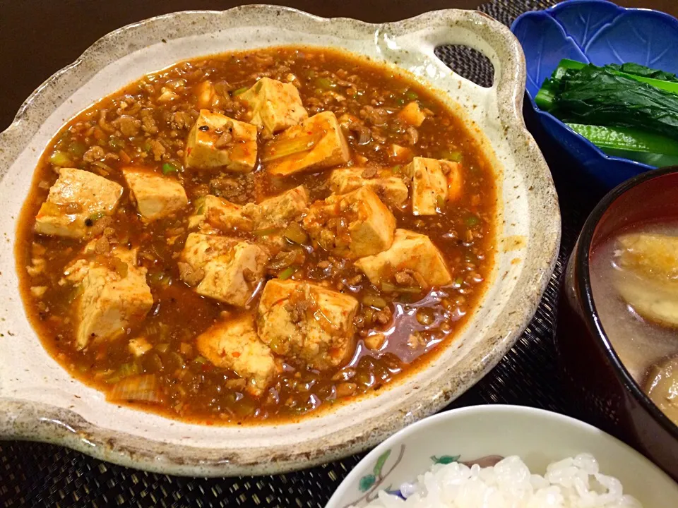 四川麻婆豆腐 定食|Jun  Sakamotoさん