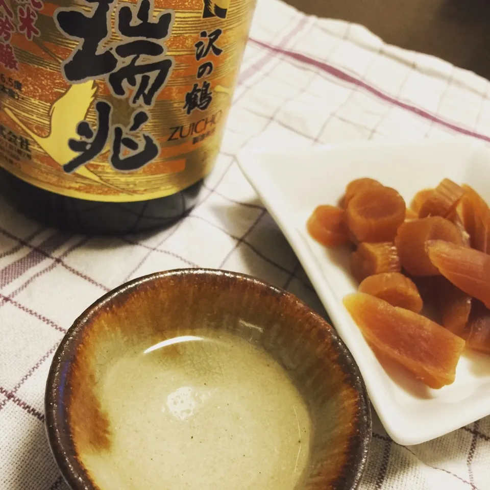 Snapdishの料理写真:酒の神様の贈りもの #日本酒|aveeさん