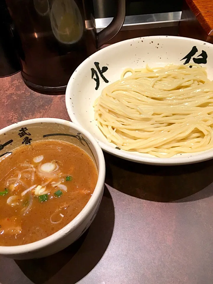 Snapdishの料理写真:麺屋武蔵武骨外伝の濃厚つけめん@渋谷|Yasuhiro Koikeさん