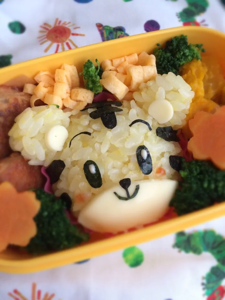 Snapdishの料理写真:しまじろう？なお弁当|tomさん