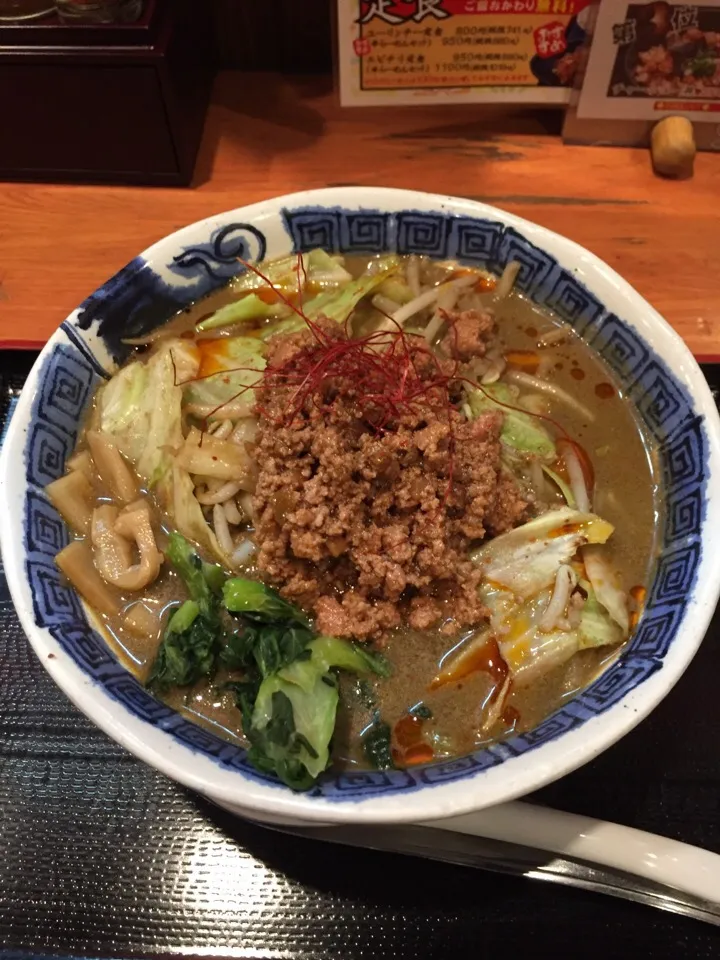 Snapdishの料理写真:黒胡麻担々麺|三上 直樹さん