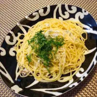 Snapdishの料理写真:しらすパスタ|みーさん