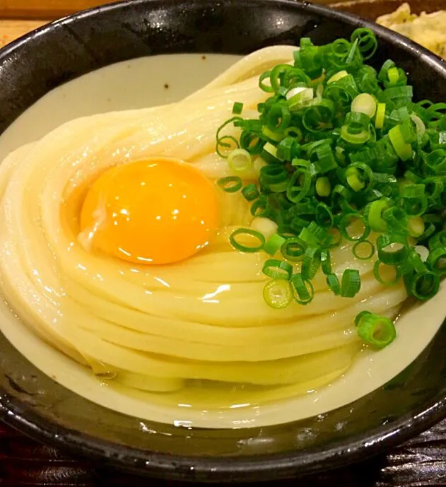 朝は、釜玉うどん|zeroweb_bossさん